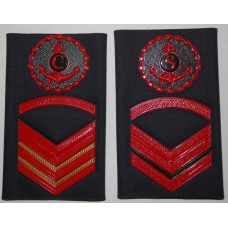 Tubolari (paio)  in materiale sintetico (categoria: furiere contabile e segretario) per  scp 3^ cl., scp 2^ cl, scp1^ cl, scp 1^ cl scelto