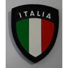 Scudetto Italia stampato su tessuto blu per Marina e Aeronautica militare
